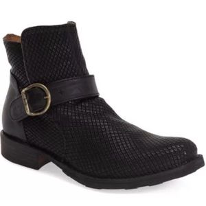 Fiorentini + Baker Black Ankle Boots 5.5